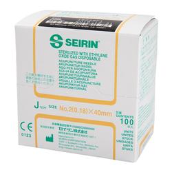 J-Typ elfenbein SEIRIN® 0,18 x 40mm / Bild 4