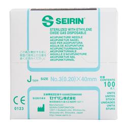 J-Typ blau SEIRIN®  0,20 x 40mm / Bild 3