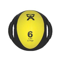 Medizinball mit Doppelgriff  gelb 2,7 kg