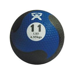 Medizinball aus Gummi blau 5,0 kg
